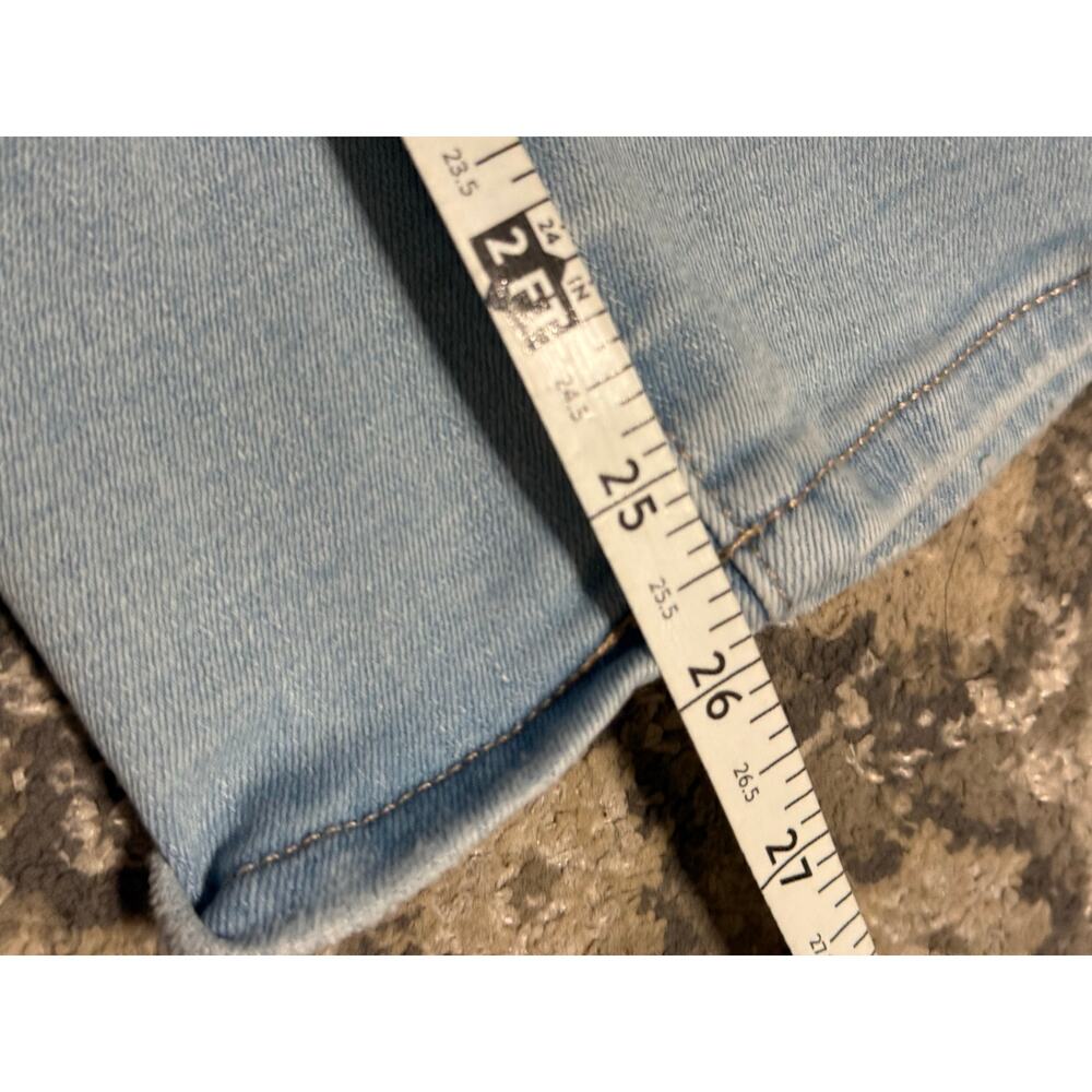 American Eagle High Rise Kick Boot Crop Jeans Light Wash Women’s Size 4 R Denim - Picture 8 of 8